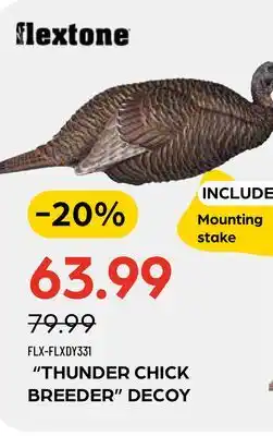 Pronature Flextone THUNDER CHICK BREEDER DECOY offer