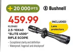 Pronature 2.5 10X40 ELITE 4500 RIFLE SCOPE offer