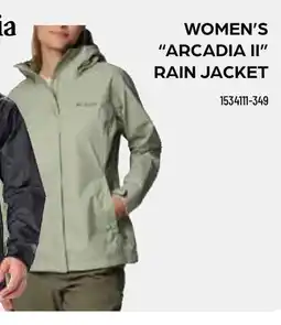 Pronature WOMEN'S ARCADIA II RAIN JACKET offer
