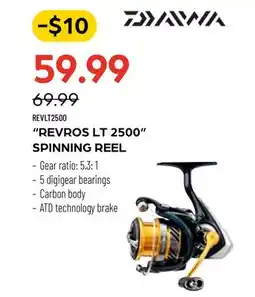 Pronature REVROS LT 2500 SPINNING REEL offer