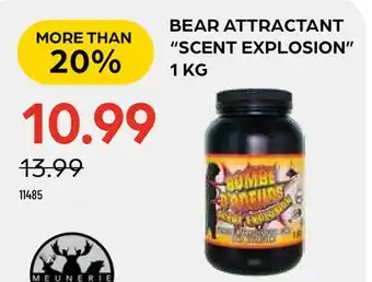 Pronature MEUNERIE SOUCY BEAR ATTRACTANT SCENT EXPLOSION 1 KG offer