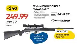 Pronature SEMI-AUTOMATIC RIFLE SAVAGE 64F offer