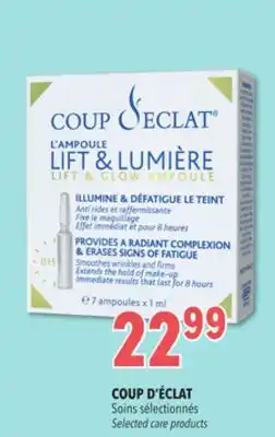 Familiprix COUP D'ÉCLAT Selected care products offer
