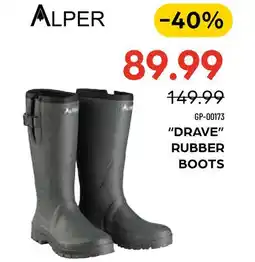 Pronature ALPER DRAVE RUBBER BOOTS offer