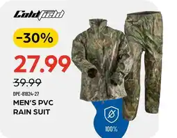 Pronature COLDFIELD MEN'S PVC RAIN SUIT offer