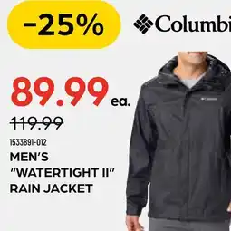 Pronature COLUMBIA MEN'S WATERTIGHT II RAIN JACKET offer