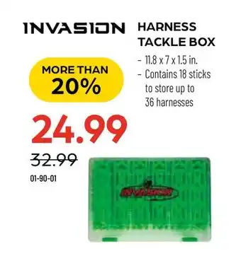 Pronature INVASION HARNESS TACKLE BOX offer