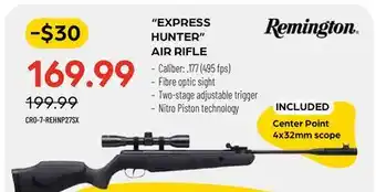 Pronature REMINGTON EXPRESS HUNTER AIR RIFLE offer