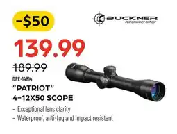 Pronature BUCKNER PATRIOT 4-12X50 SCOPE offer