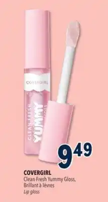 Familiprix COVERGIRL Clean Fresh Yummy Gloss Lip gloss offer