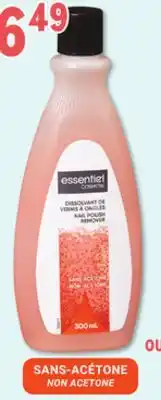 Familiprix ESSENTIEL COSMETIK, Selected nail polish removers, 300 ml offer
