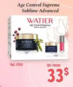 Familiprix WATIER Age Control Supreme Sublime Advanced offer