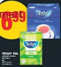 No Frills Tetley tea offer