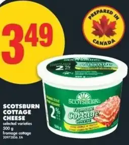 No Frills Scotsburn cottage cheese offer