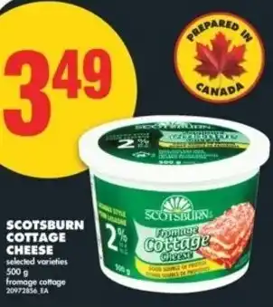 No Frills Scotsburn cottage cheese offer
