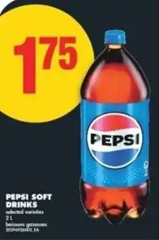 No Frills Pepsi soft drinks offer