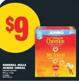 No Frills General mills jumbo cereal offer