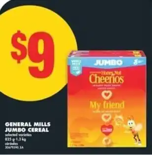 No Frills General mills jumbo cereal offer