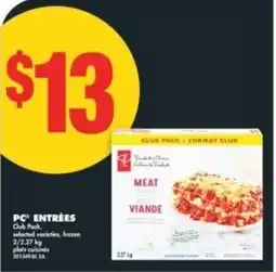 No Frills PC entrées offer