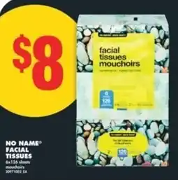 No Frills No name facial tissues offer