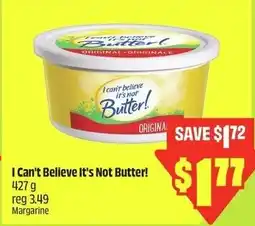 FreshCo I can't believe it's not butter offer