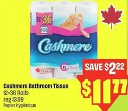 FreshCo Cashmere bathroom tissue offer