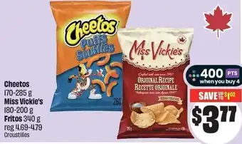 FreshCo Cheetos miss vickie's fritos offer