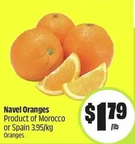 FreshCo Navel oranges offer