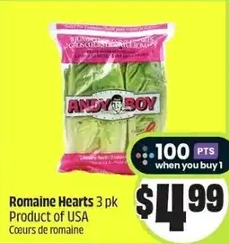 FreshCo Romaine hearts offer