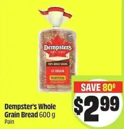 FreshCo Dempster's whole grain bread offer