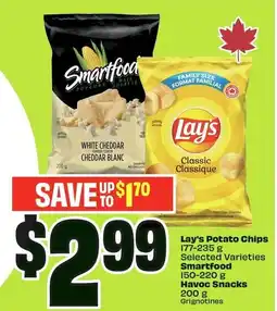 FreshCo Lay's potato chips smartfood havoc snacks offer