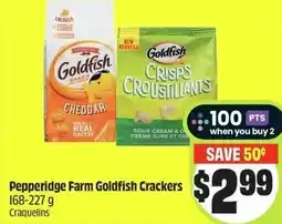 FreshCo Pepperidge farm goldfish crackers offer