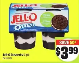 FreshCo Jell-O desserts offer