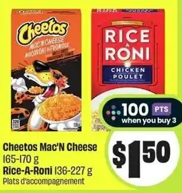 FreshCo Cheetos mac'n cheese rice-a-roni offer