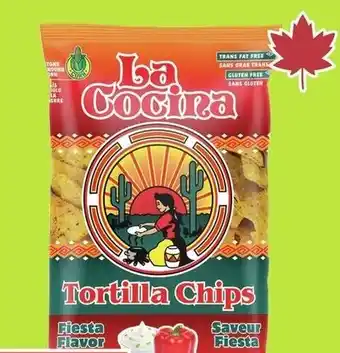 FreshCo La cocina tortilla chips offer