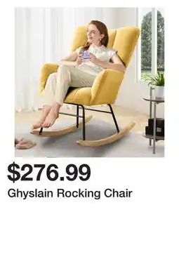 Wayfair Ghyslain Rocking Chair offer