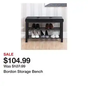 Wayfair Bordon Storage Bench offer