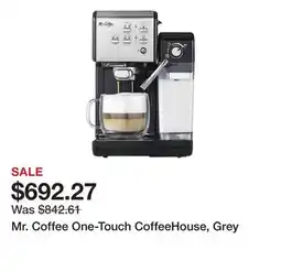 Bed Bath & Beyond Mr. Coffee One-Touch CoffeeHouse, Grey offer