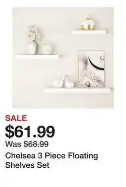 Wayfair Chelsea 3 Piece Floating Shelves Set offer