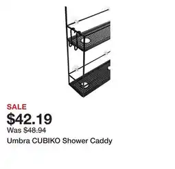 Bed Bath & Beyond Umbra CUBIKO Shower Caddy offer