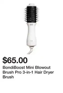 Sephora BondiBoost Mini Blowout Brush Pro 3-in-1 Hair Dryer Brush offer