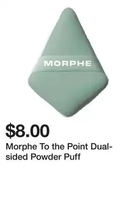 Sephora Morphe To the Point Dual-sided Powder Puff offer