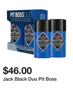 Sephora Jack Black Duo Pit Boss offer