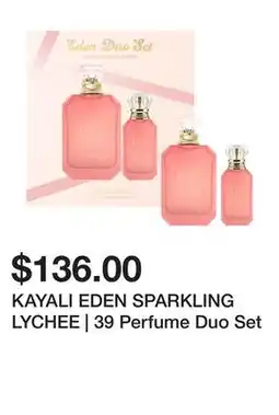 Sephora KAYALI EDEN SPARKLING LYCHEE | 39 Perfume Duo Set offer
