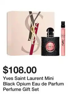 Sephora Yves Saint Laurent Mini Black Opium Eau de Parfum Perfume Gift Set offer