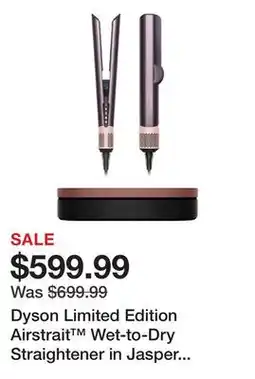 Sephora Dyson Limited Edition Airstrait Wet-to-Dry Straightener in Jasper Plum offer