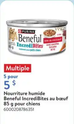 Walmart Nourriture humide Beneful IncrediBites au bœuf 85 g pour chiens offer