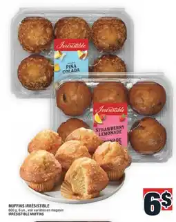 Super C MUFFINS IRRÉSISTIBLE | IRRÉSISTIBLE MUFFINS offer