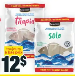 Super C FILETS DE POISSON SELECTION | SELECTION FISH FILLETS offer
