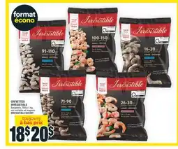 Super C CREVETTES IRRÉSISTIBLE | IRRÉSISTIBLE SHRIMP offer